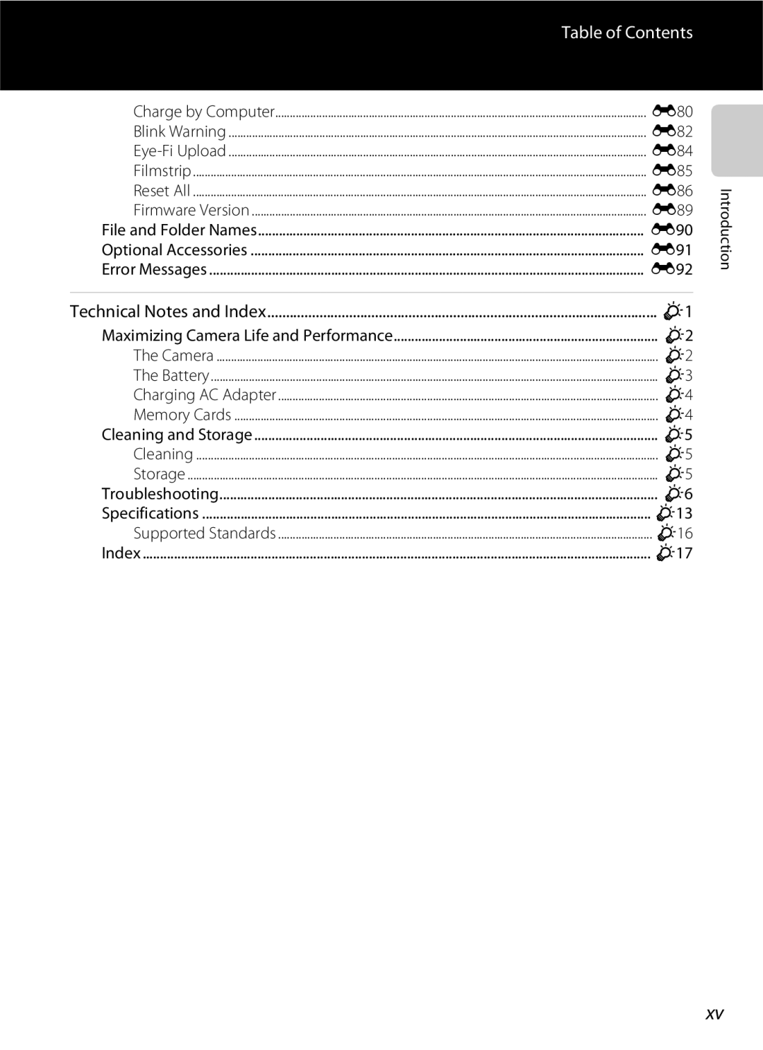 Nikon S6300 manual E80, E82, E84, E85, E86, E89, E90, E91, E92, F13, F16, F17 