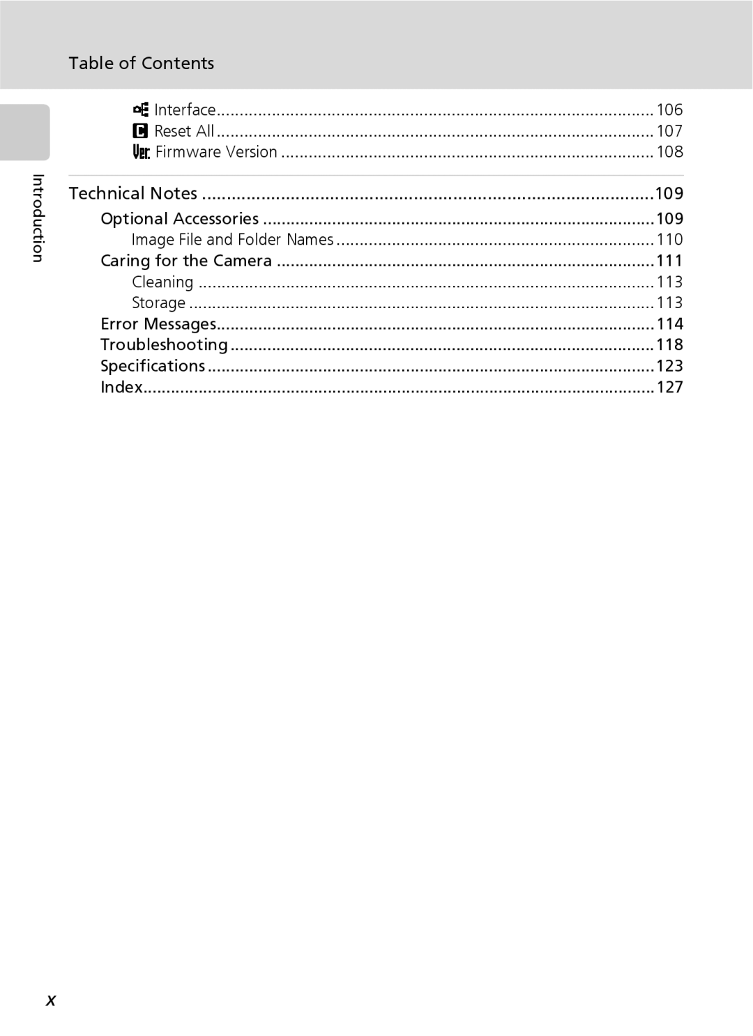 Nikon COOLPIXS9 manual 109 