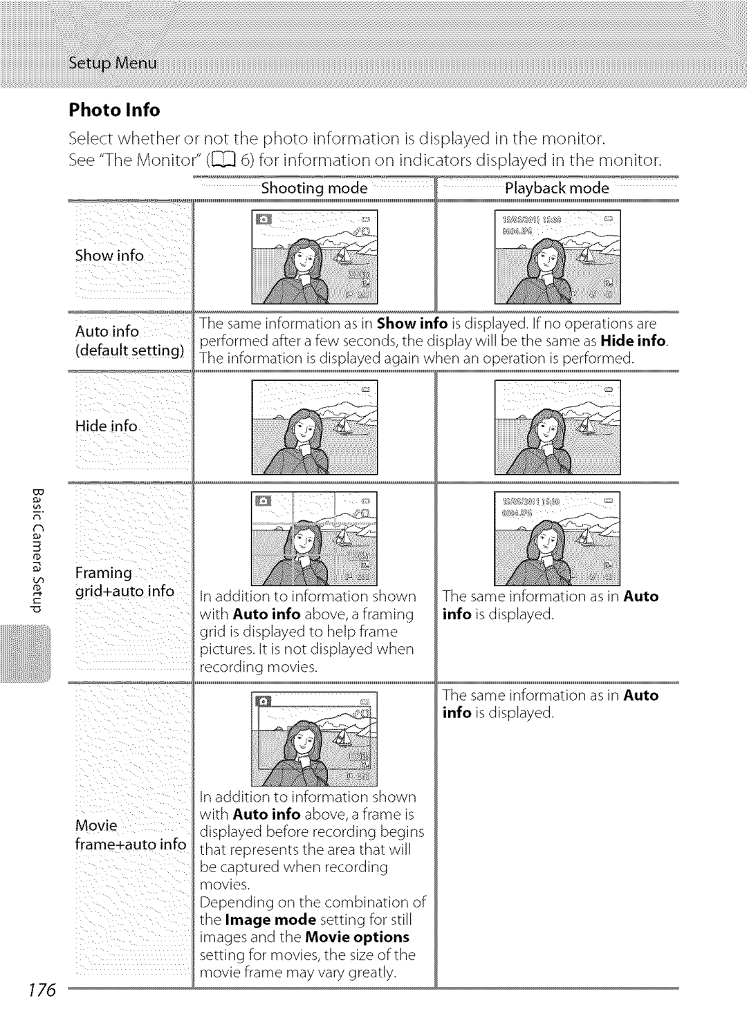 Nikon S9100 user manual Photo Info 