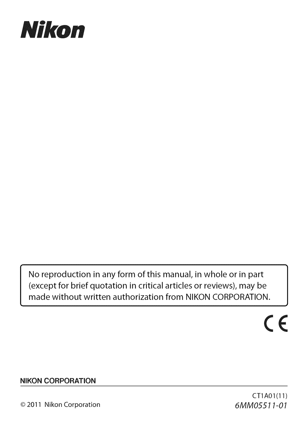 Nikon S9100 user manual Nikon Corporation 