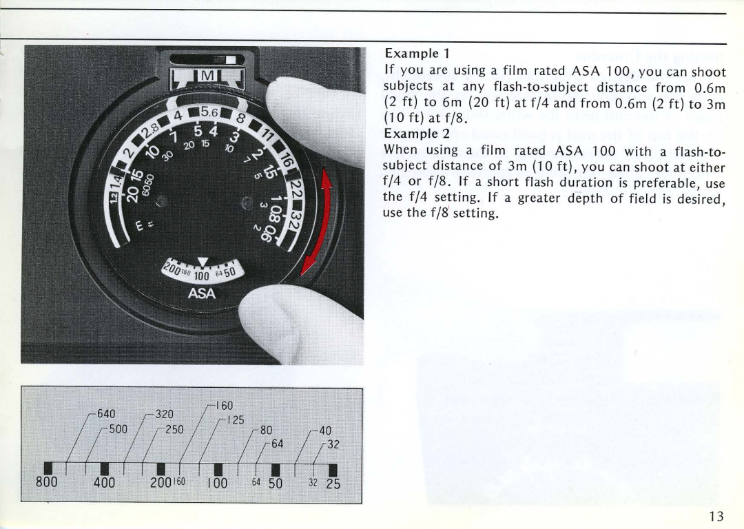 Nikon SB-10 instruction manual Example 