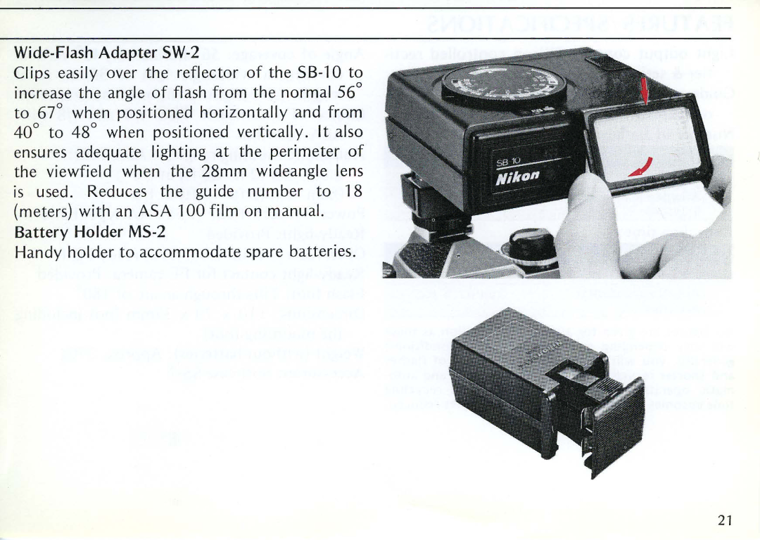 Nikon SB-10 instruction manual 