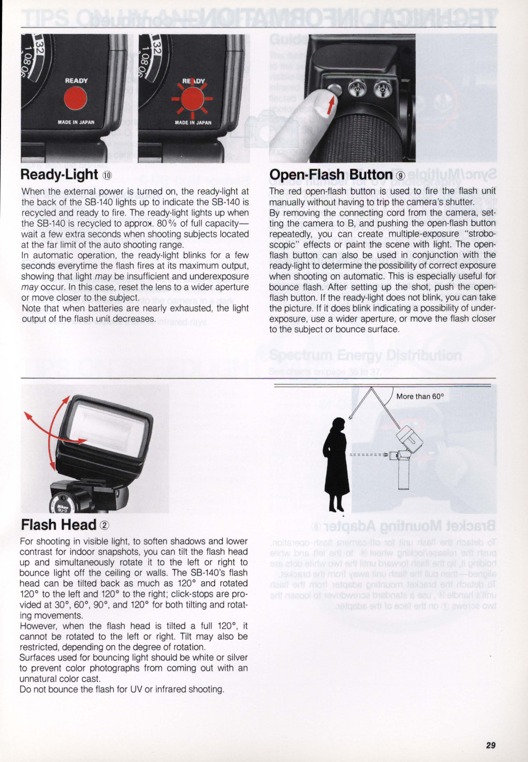 Nikon SB-140 instruction manual Ready-Light @ 