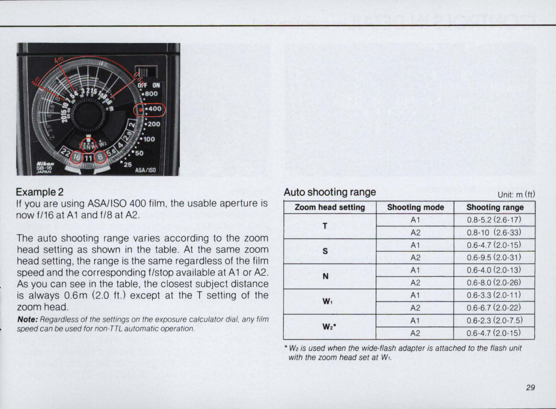 Nikon SB-16 instruction manual Unit mtt 