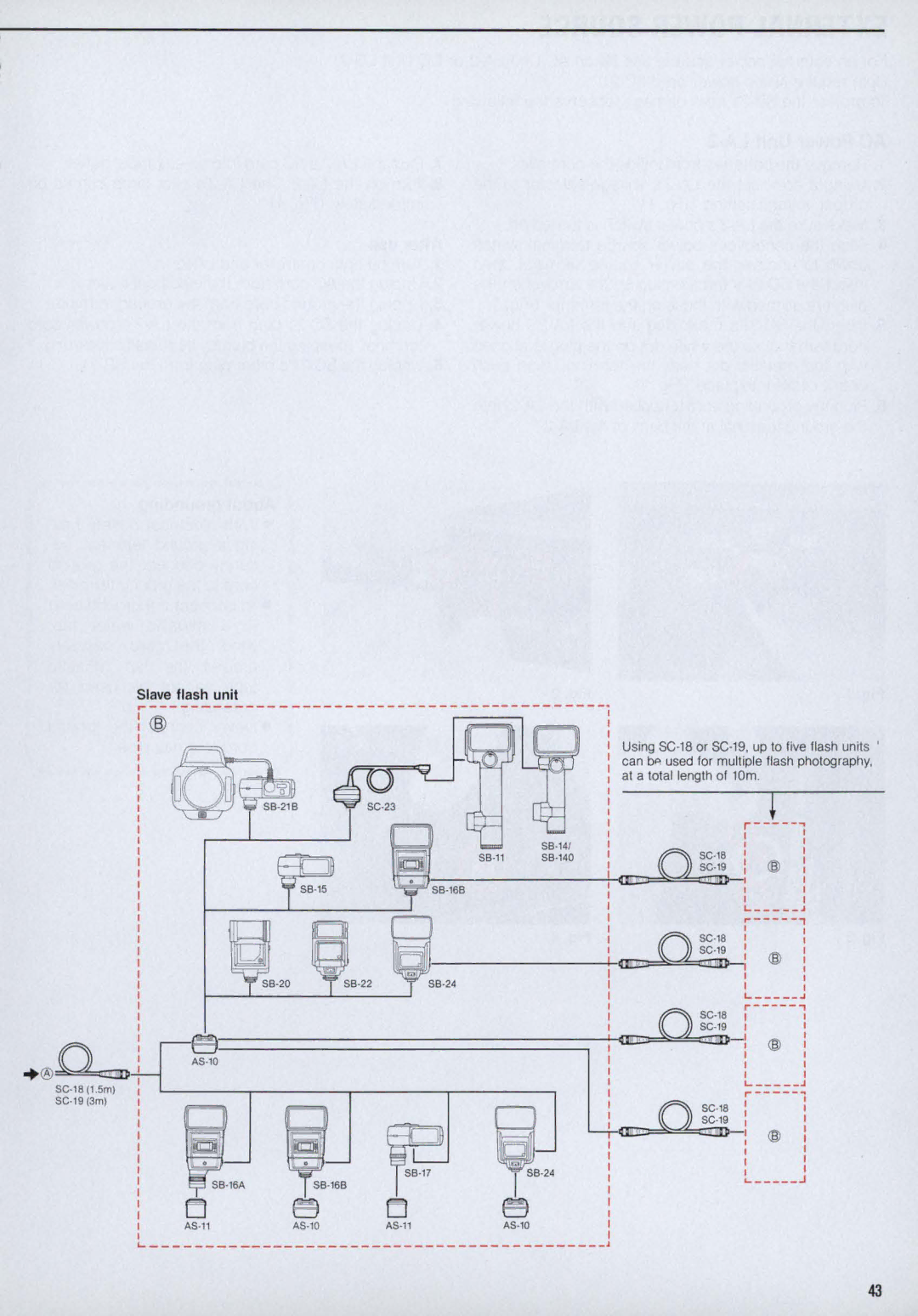 Nikon SB-21 instruction manual Me ~ -l, Slave flash unit 