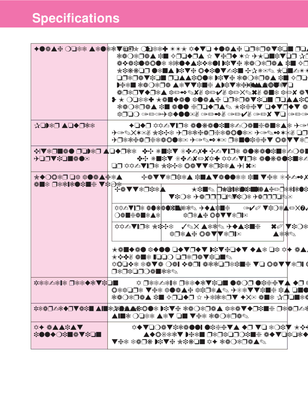 Nikon SB-27 instruction manual Specifications 