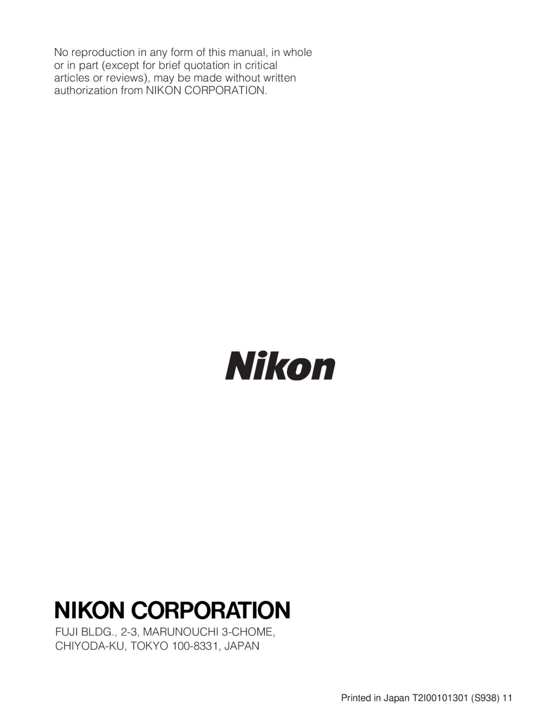 Nikon SB-27 instruction manual 