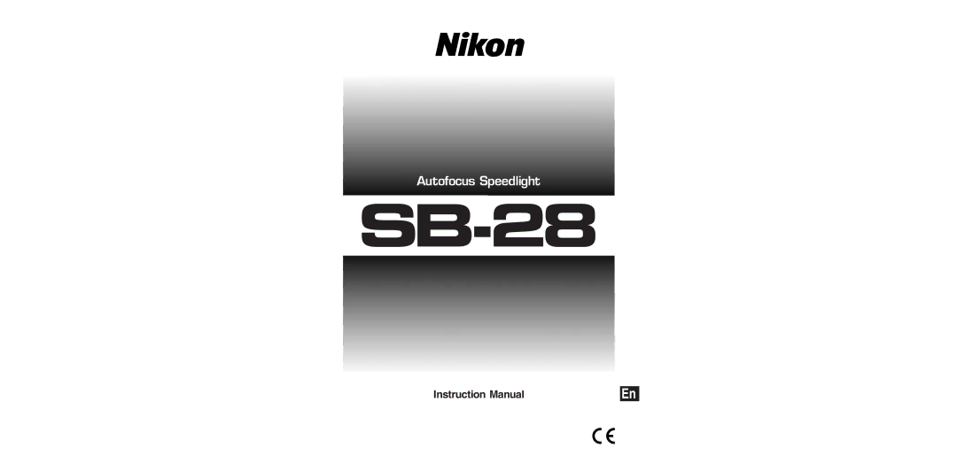 Nikon SB-28 instruction manual 