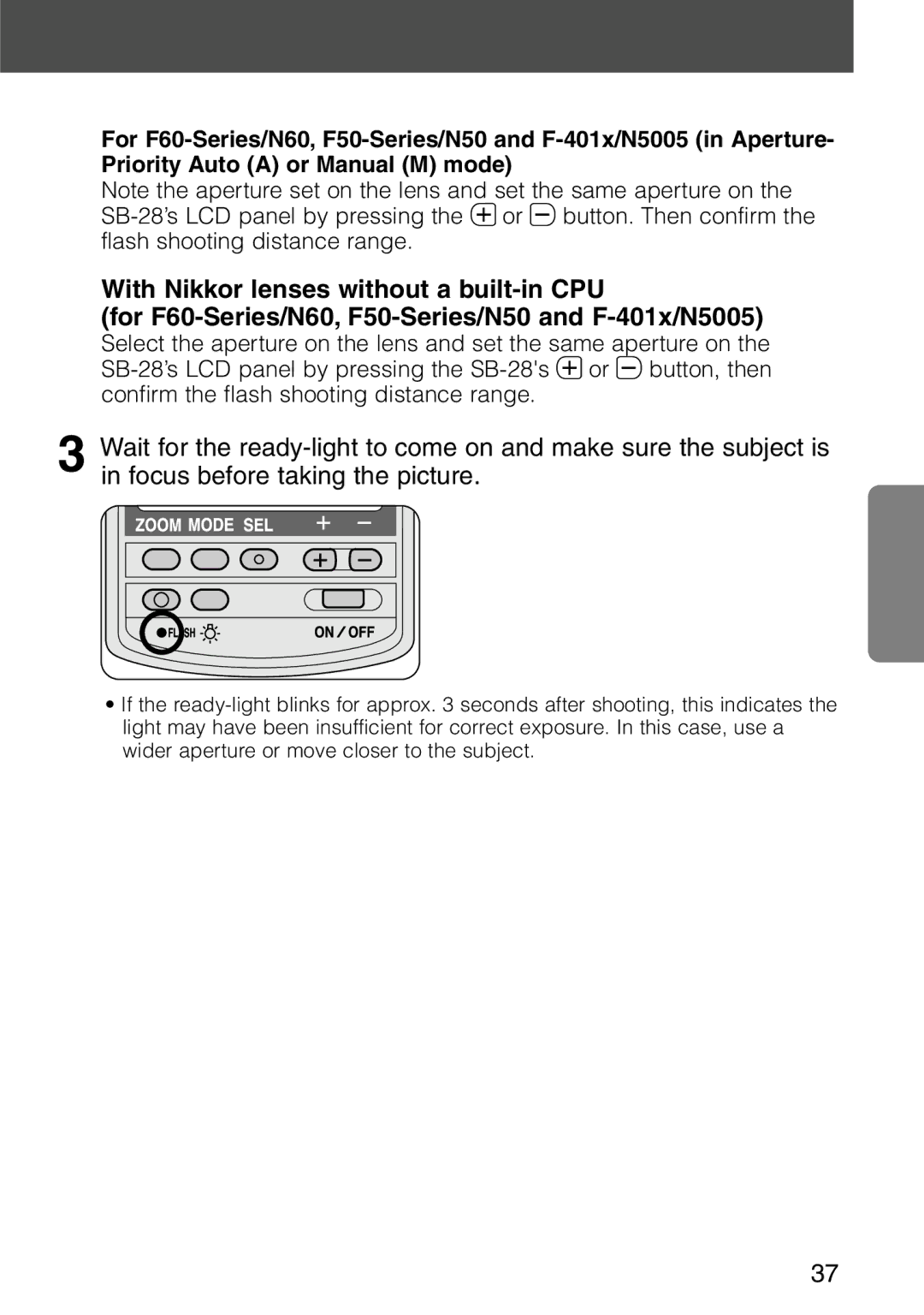 Nikon SB-28 instruction manual 