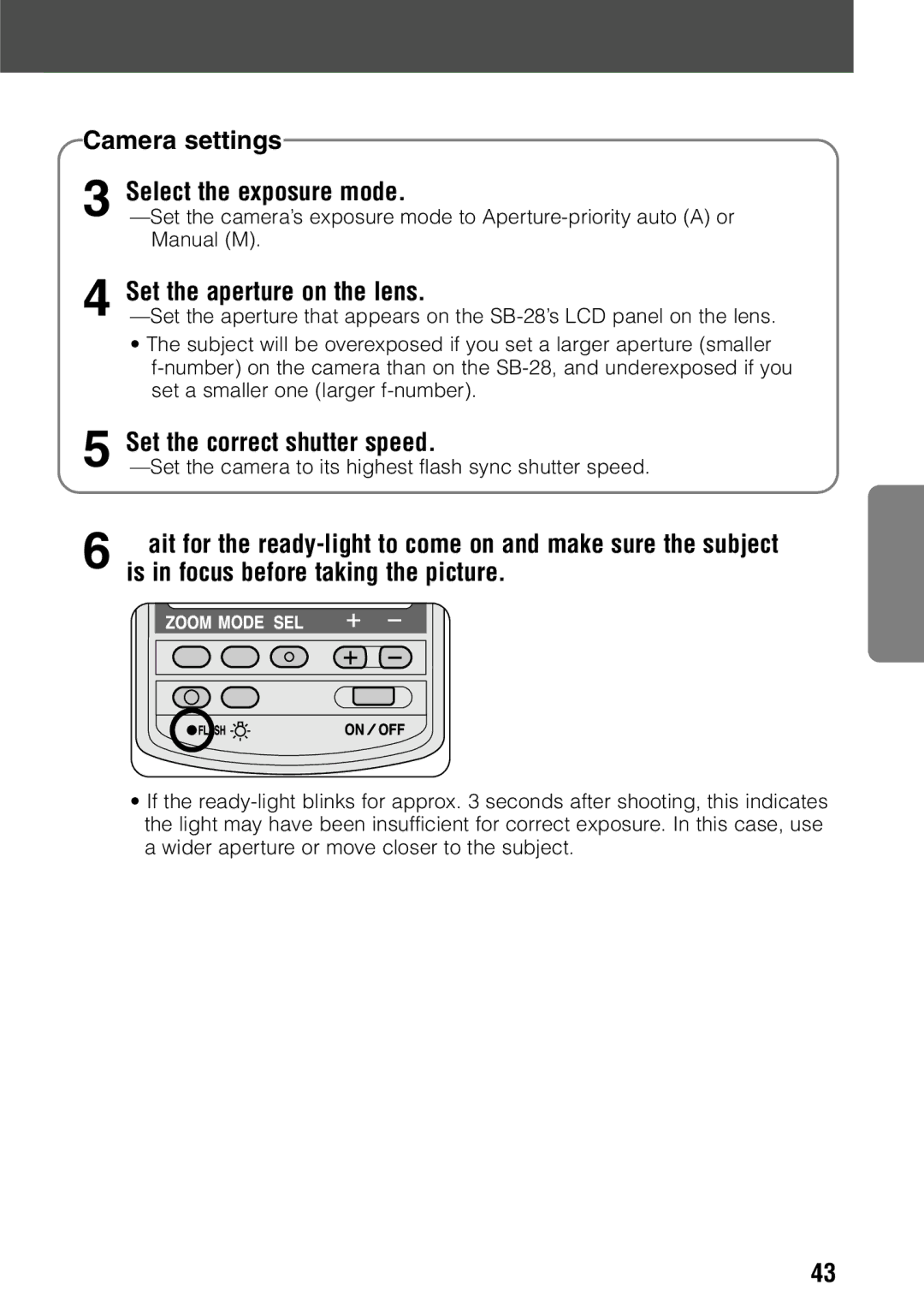 Nikon SB-28 instruction manual 