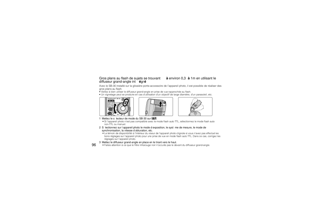 Nikon SB-30 instruction manual 