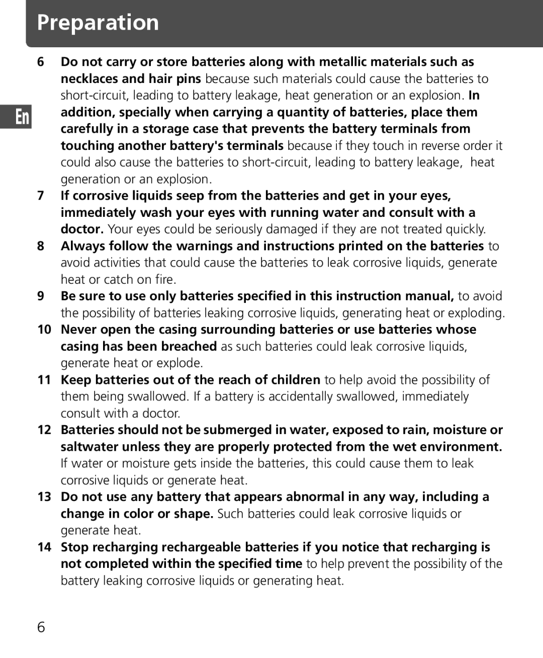 Nikon SB-400 instruction manual Preparation 