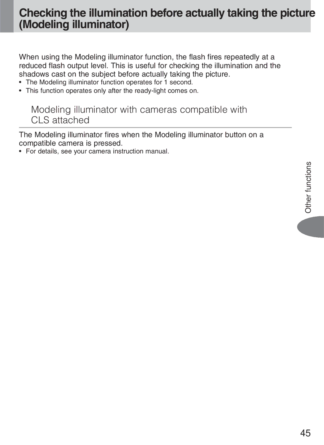 Nikon SB-600 instruction manual 