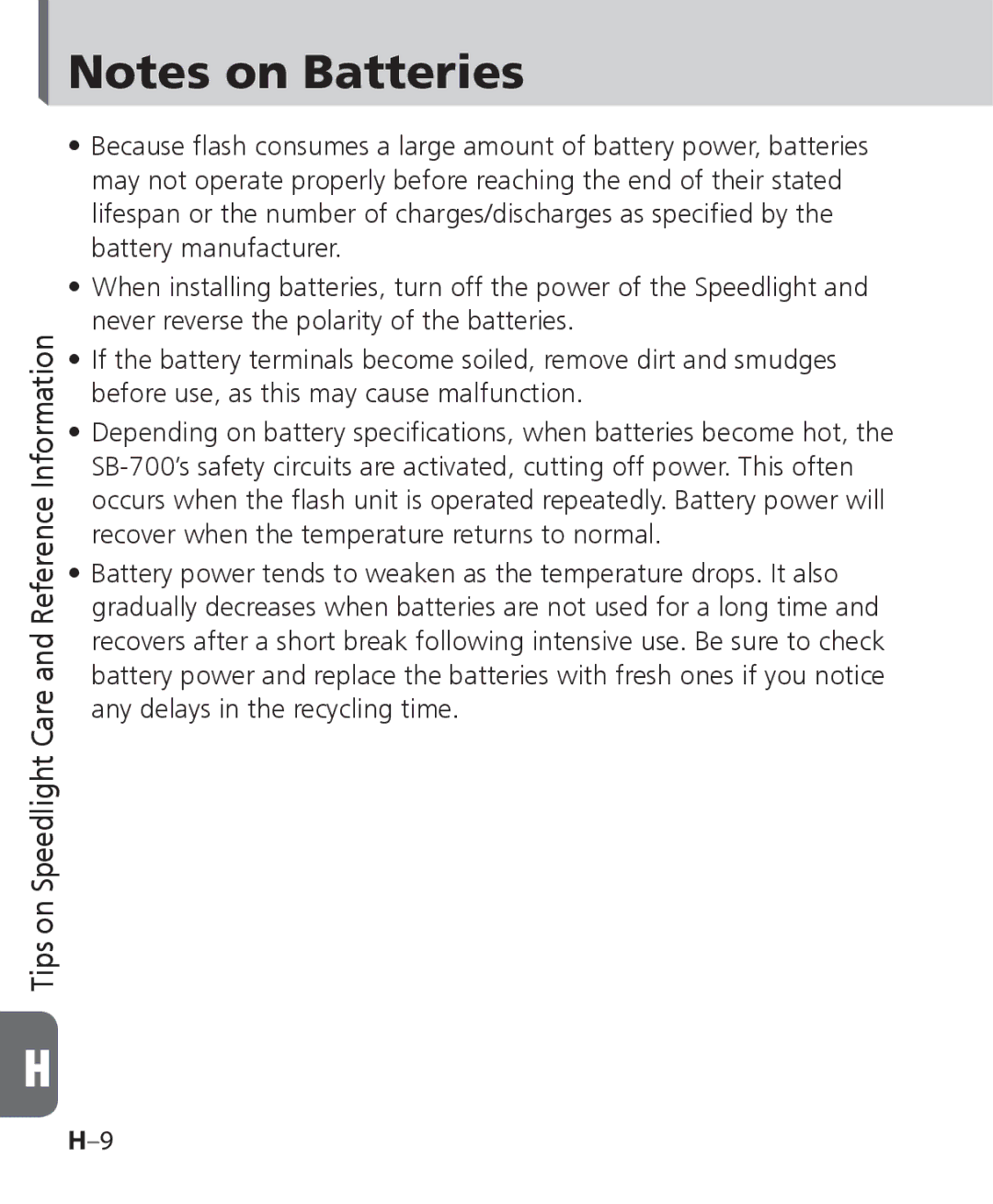 Nikon SB-700, SB 700 user manual 