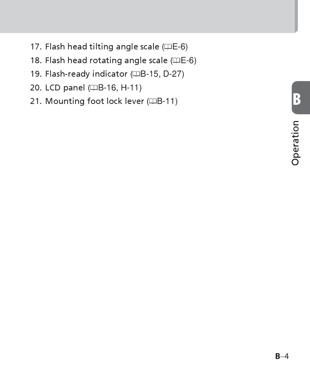 Nikon SB 700, SB-700 user manual Operation 