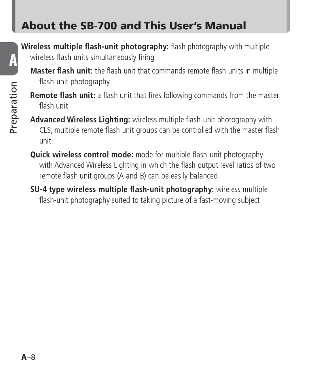 Nikon SB 700 user manual About the SB-700 and This User’s Manual 