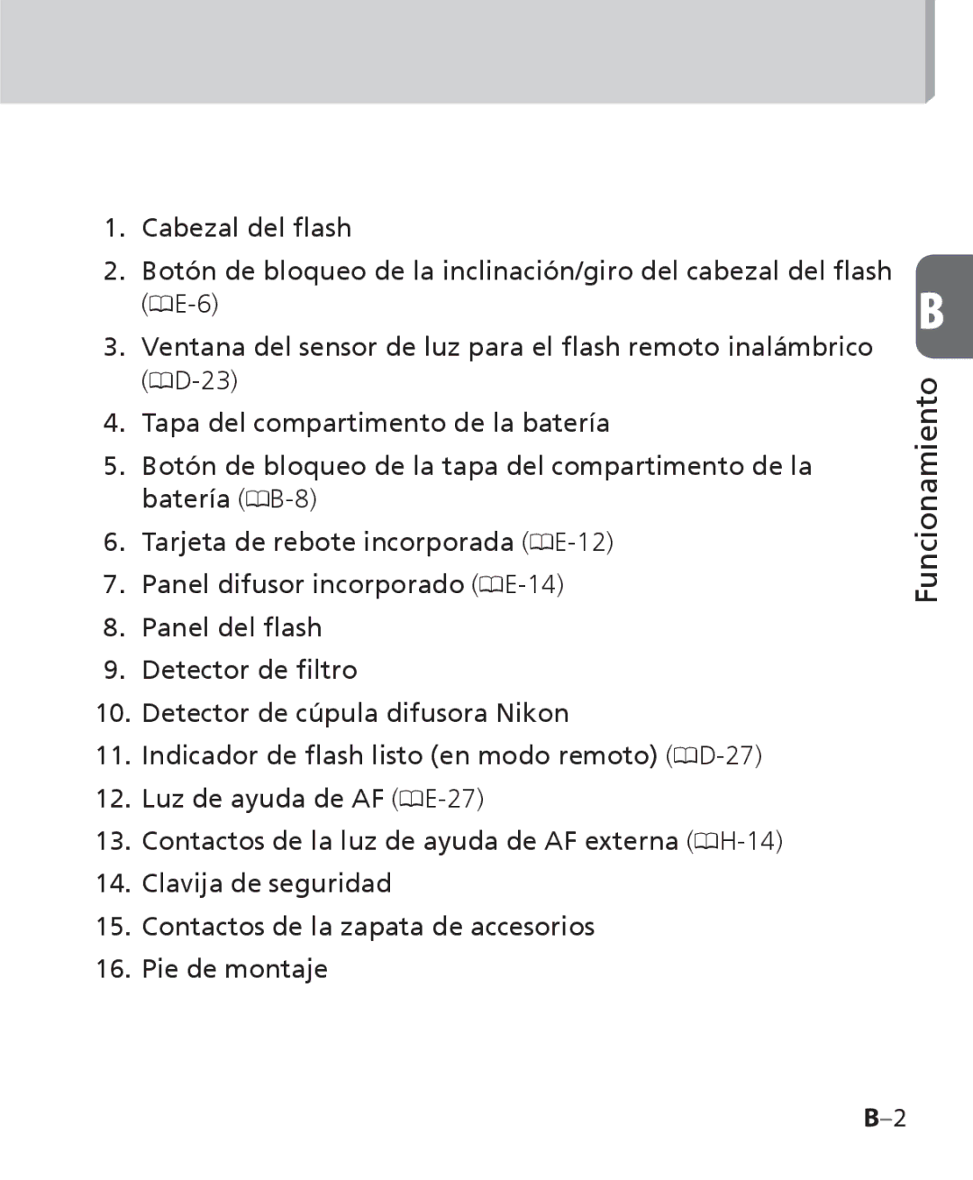 Nikon SB-700 manual Funcionamiento 