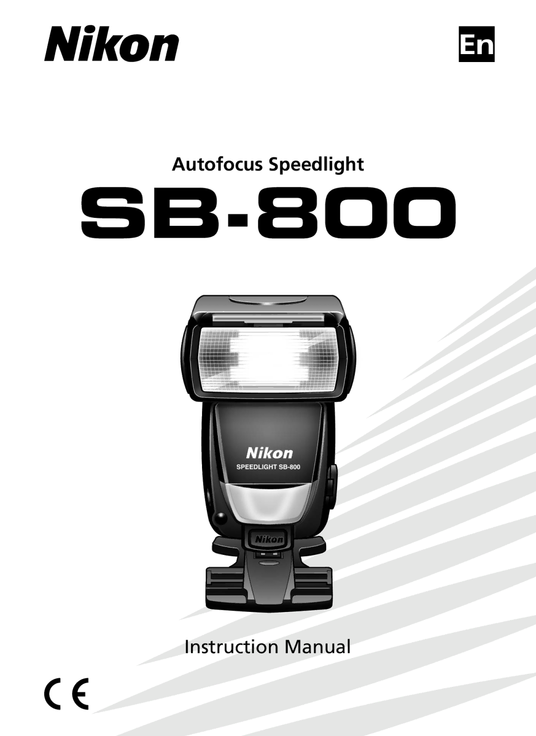 Nikon SB-800 instruction manual 