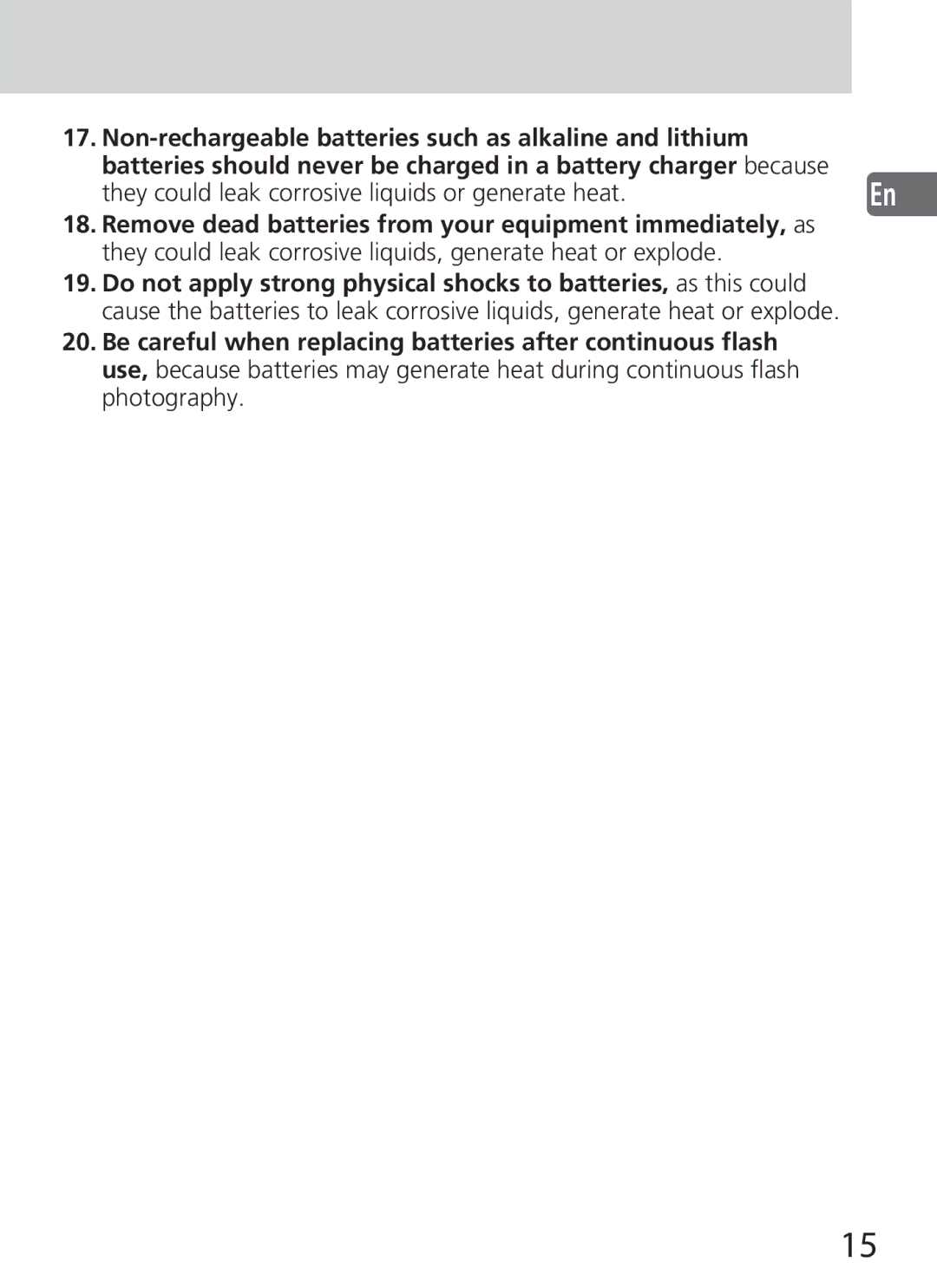 Nikon SD-9 user manual 