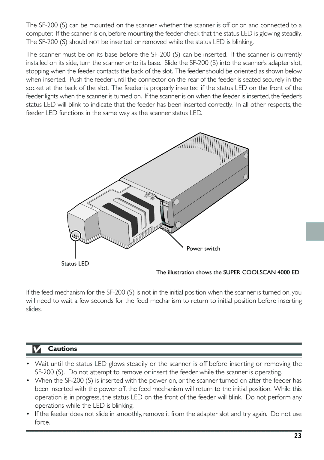 Nikon SF-200 specifications 