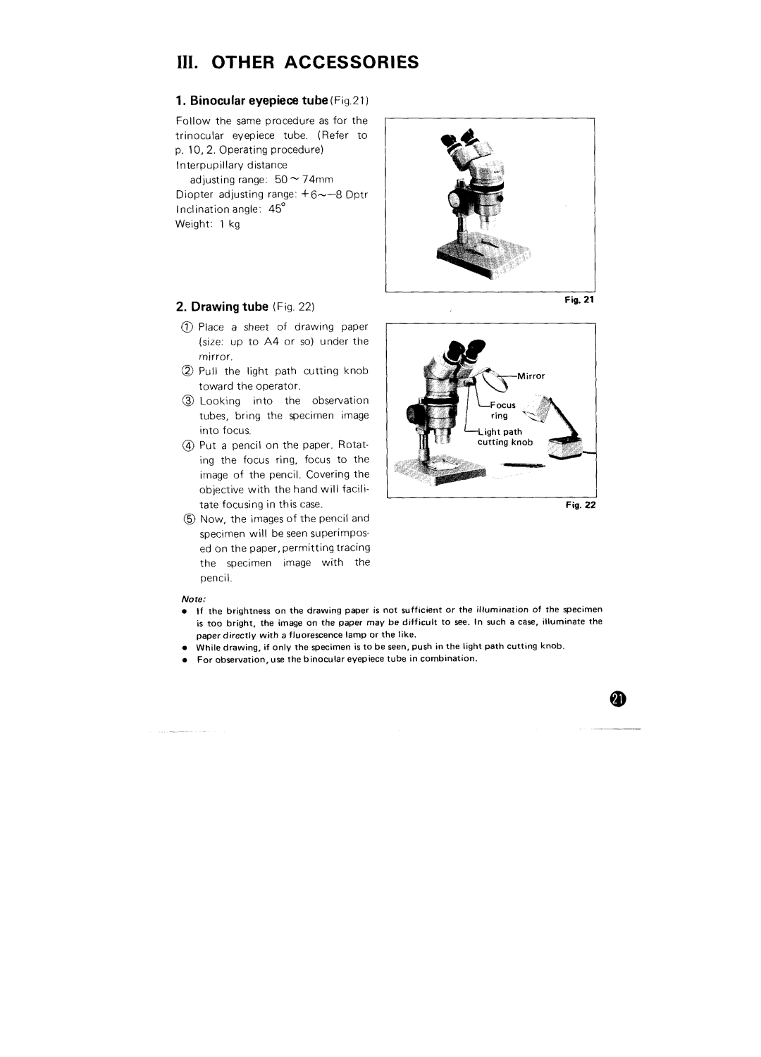 Nikon SMZ-10 manual 