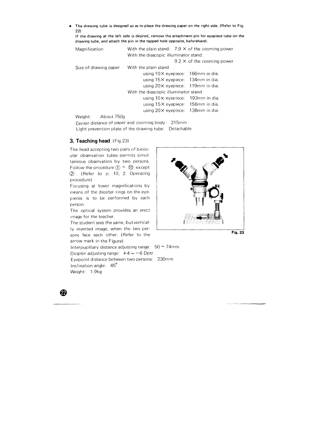 Nikon SMZ-10 manual 