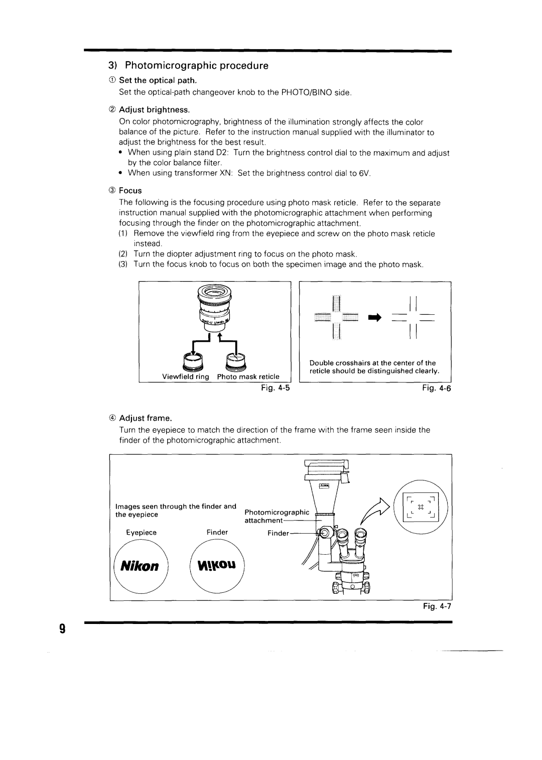 Nikon SMZ-10A manual 