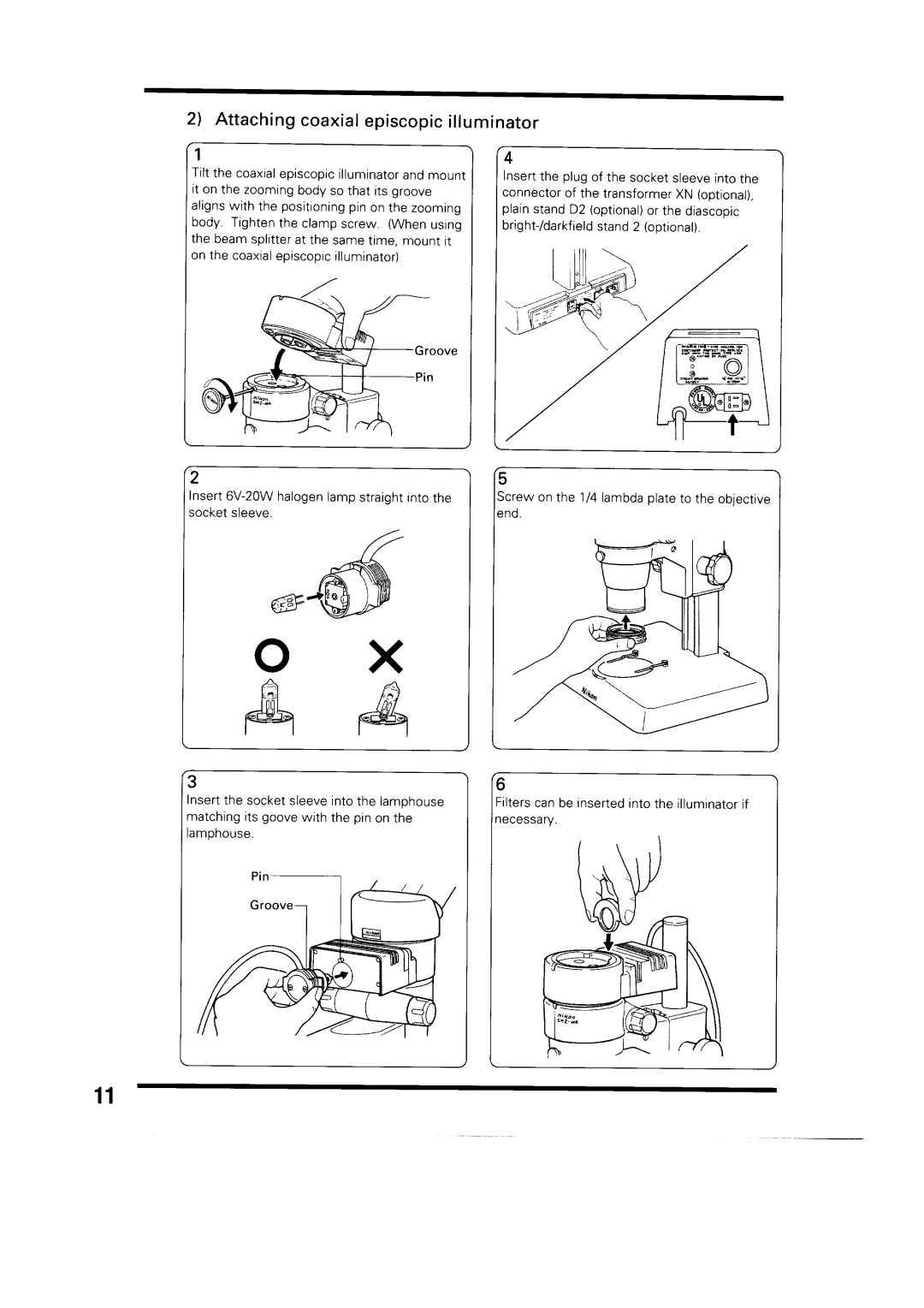 Nikon SMZ-10A manual 