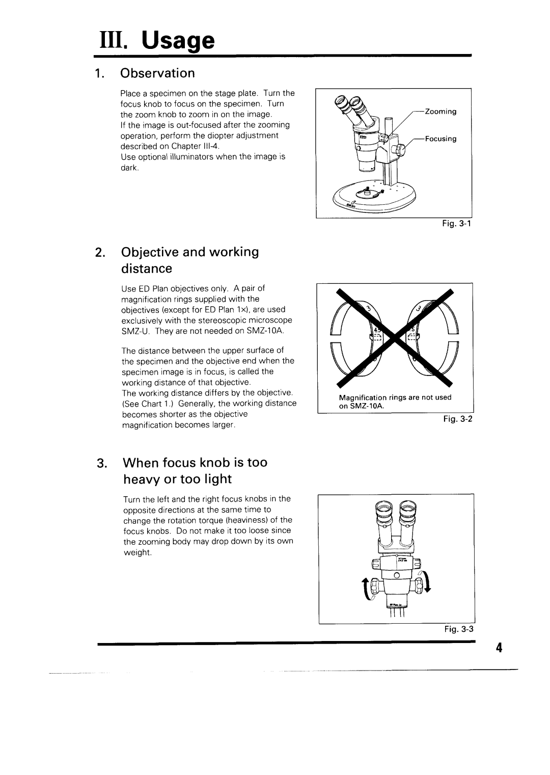 Nikon SMZ-10A manual 