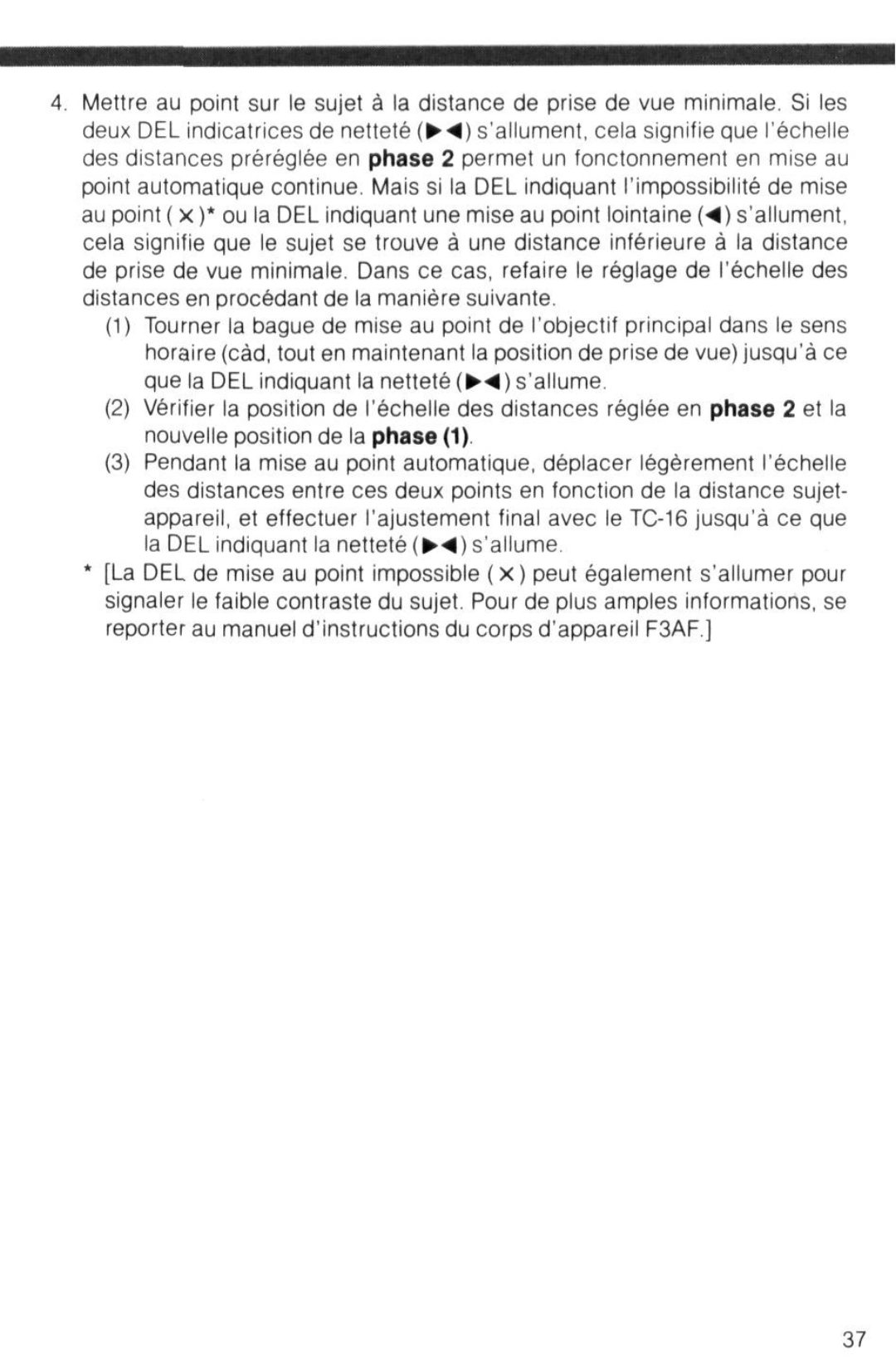 Nikon TC-16 instruction manual 