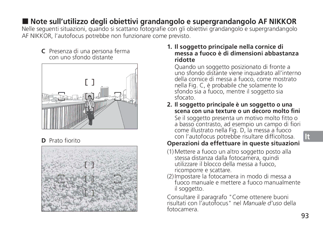 Nikon TT9J02(E3) manual Prato fiorito 