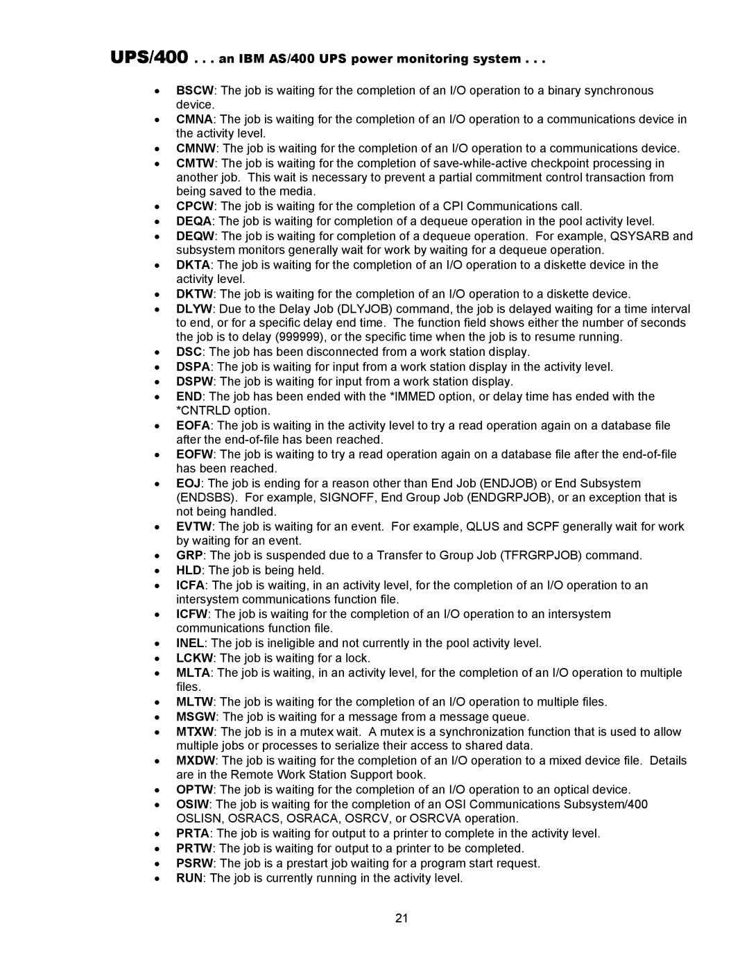 Nikon installation instructions UPS/400 . . . an IBM AS/400 UPS power monitoring system 