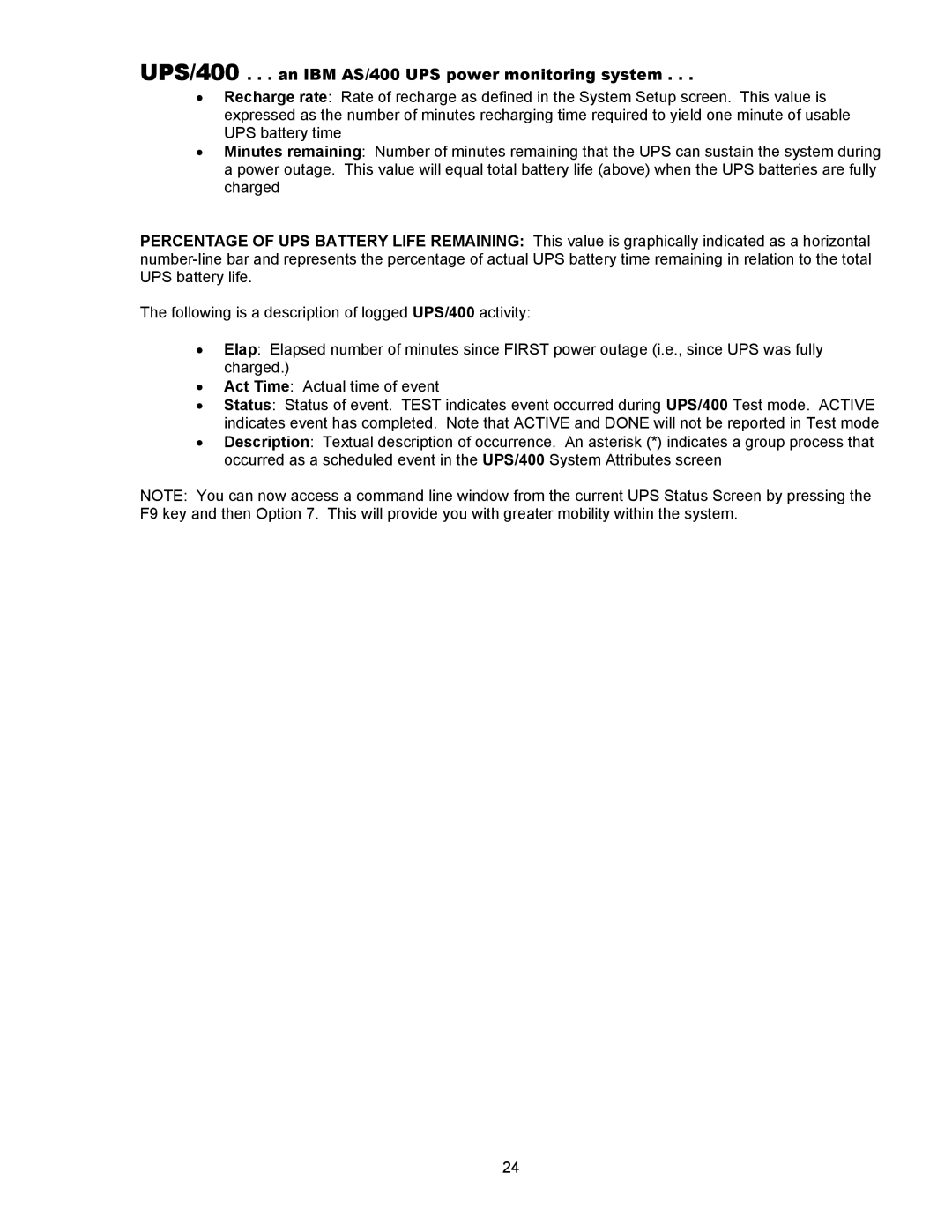 Nikon installation instructions UPS/400 . . . an IBM AS/400 UPS power monitoring system 