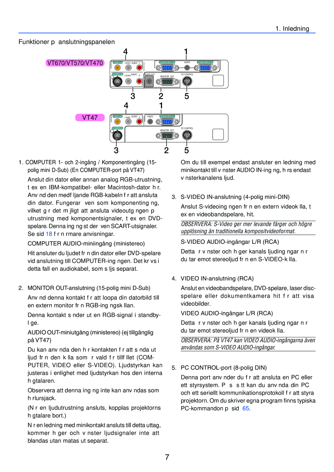 Nikon VT470 manual 