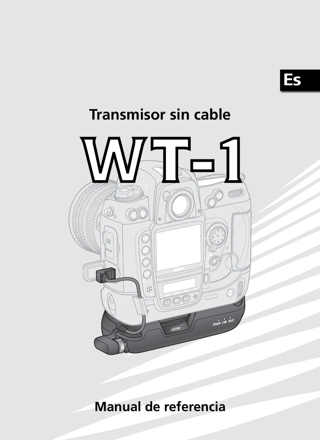 Nikon WT-1 user manual Transmisor sin cable 