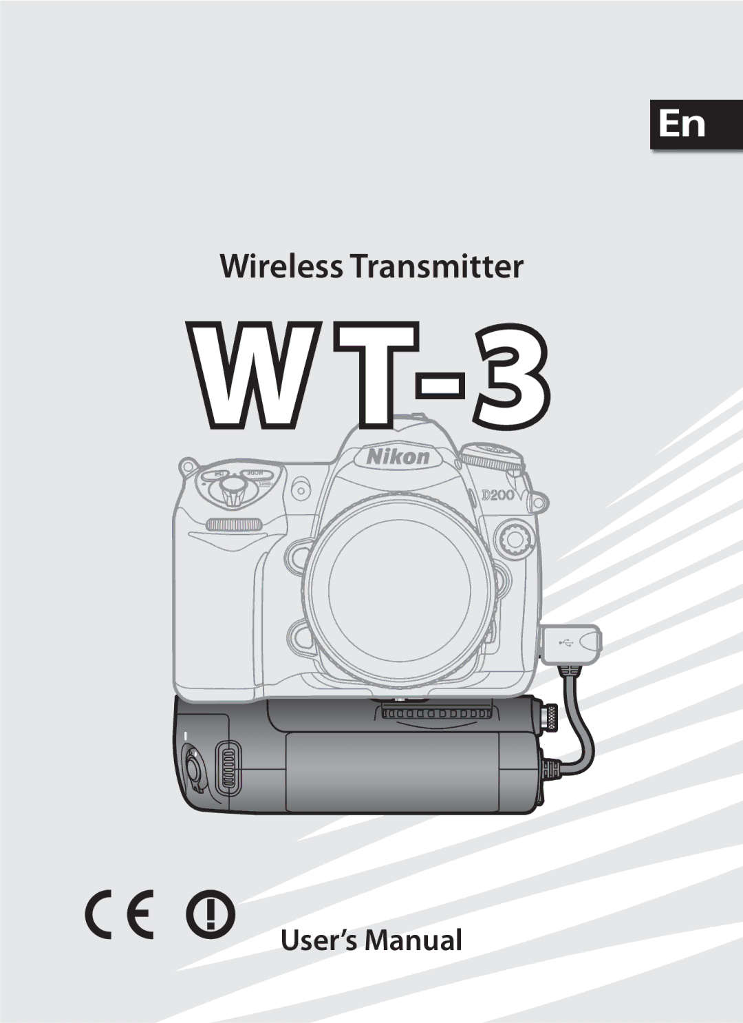 Nikon WT-3 user manual Wireless Transmitter 