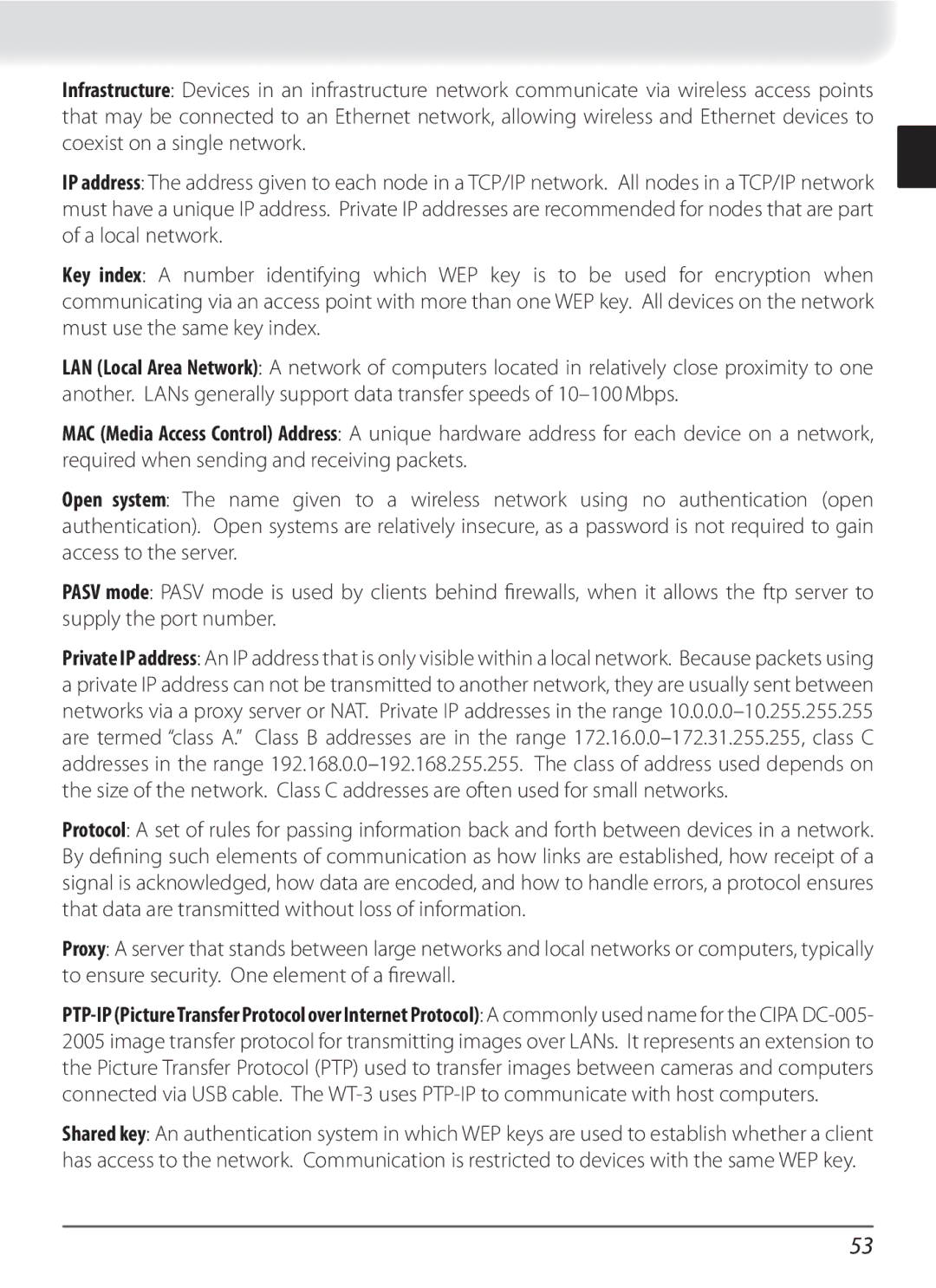 Nikon WT-3 user manual 