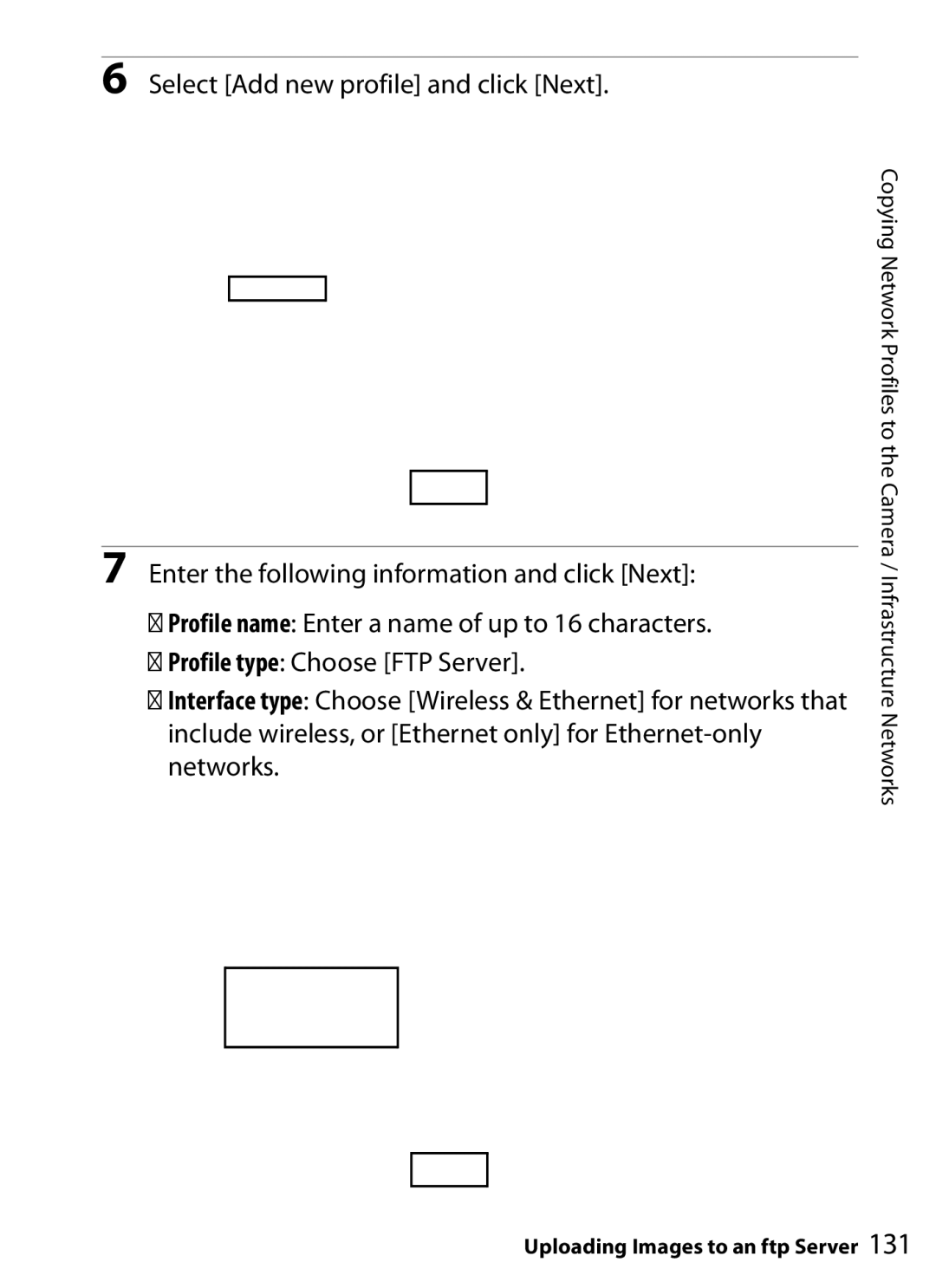 Nikon WT-4 user manual Uploading Images to an ftp Server 