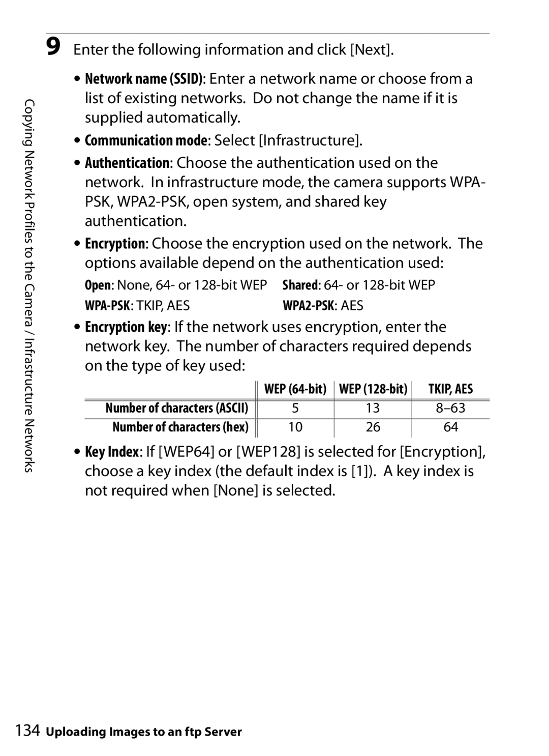 Nikon WT-4 user manual Tkip, Aes 