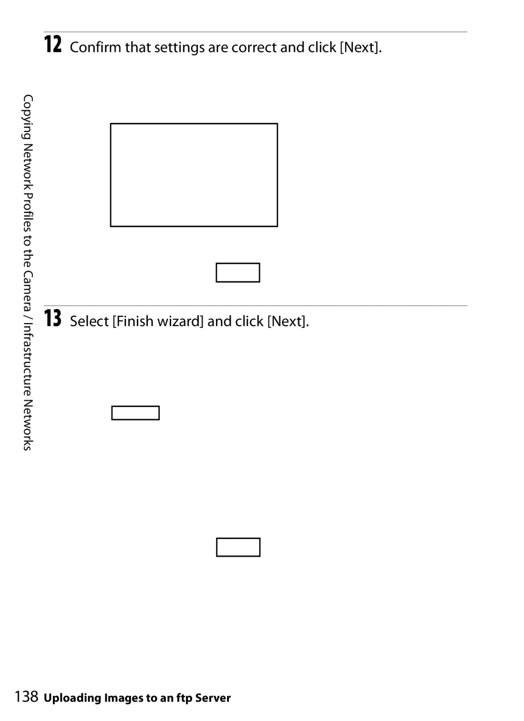 Nikon WT-4 user manual Confirm that settings are correct and click Next 