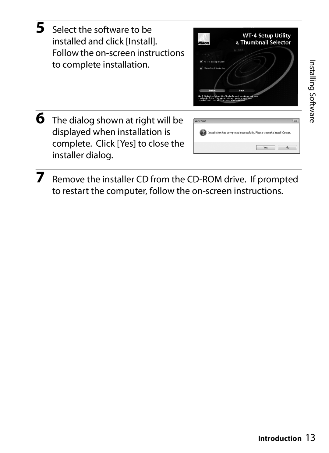 Nikon WT-4 user manual Introduction 