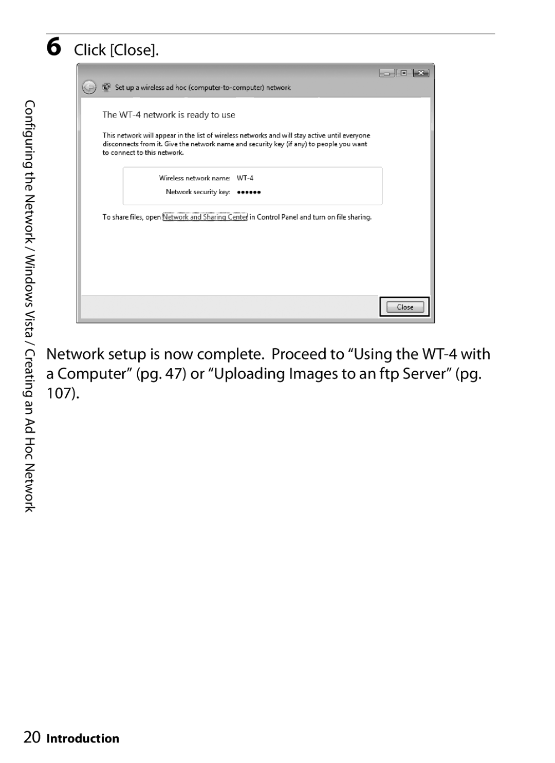 Nikon WT-4 user manual Click Close 