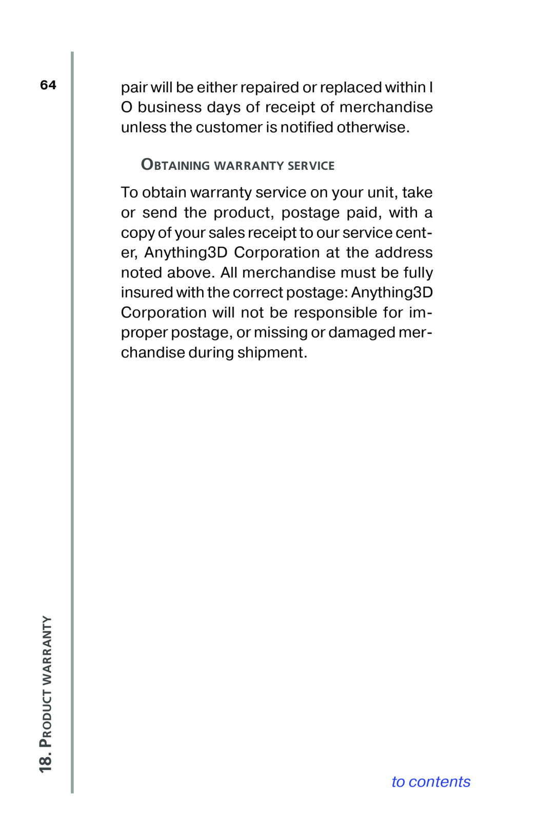 Nikon XT350, XT100 manual to contents, Product Warranty, Obtaining Warranty Service 
