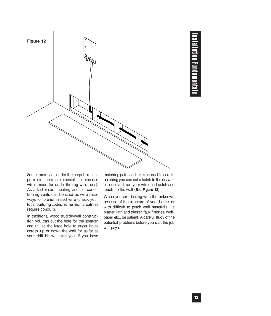 Niles Audio AT8500, AT8700 manual Installation Fundamentals 