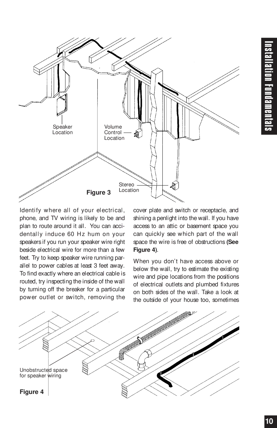 Niles Audio BG525 manual Location 