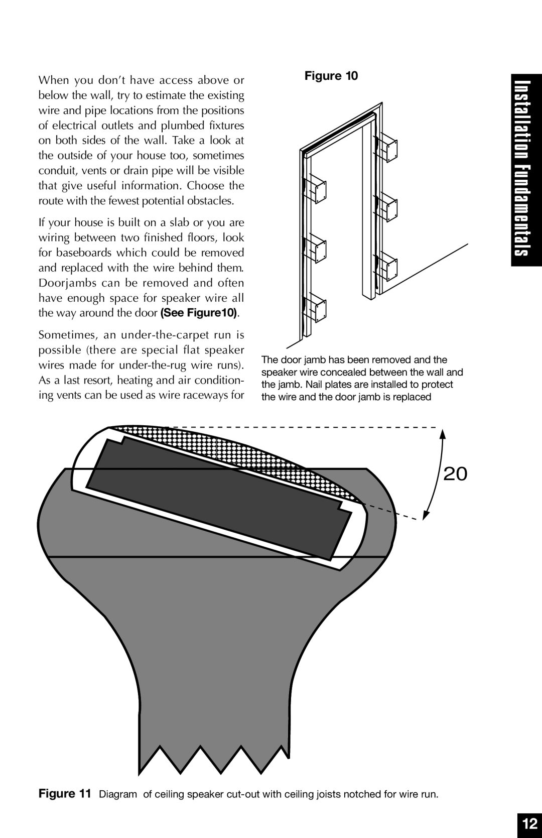 Niles Audio cm5at manual Installation Fundamentals 