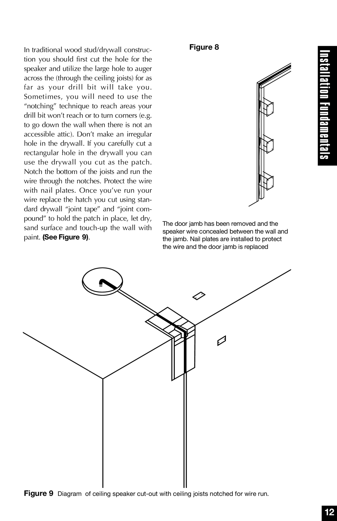 Niles Audio CM8HD, CM6HD, CM5HD manual Installation Fundamentals 