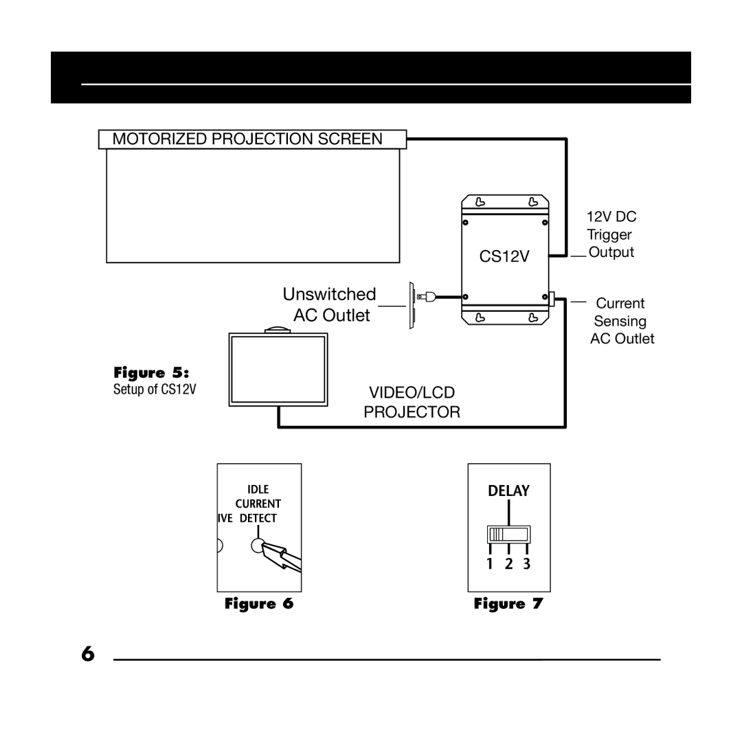 Niles Audio manual Setup of CS12V 