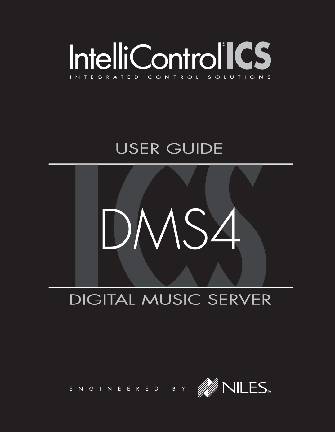 Niles Audio DMS4 manual 