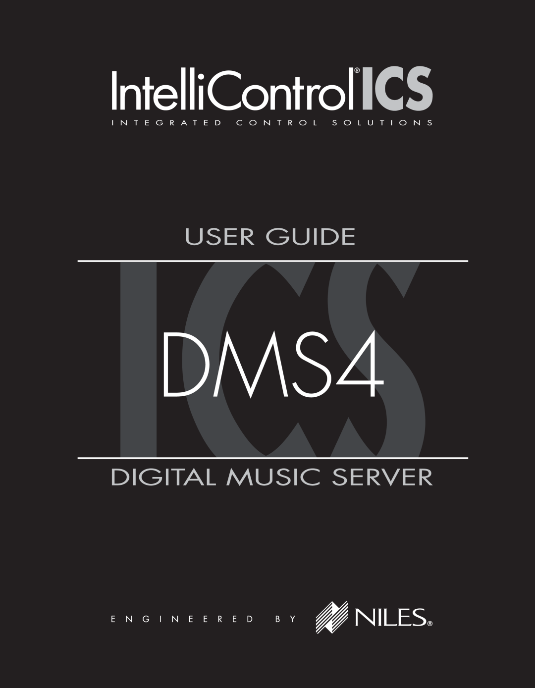 Niles Audio DMS4 manual User Guide, Digital Music Server 